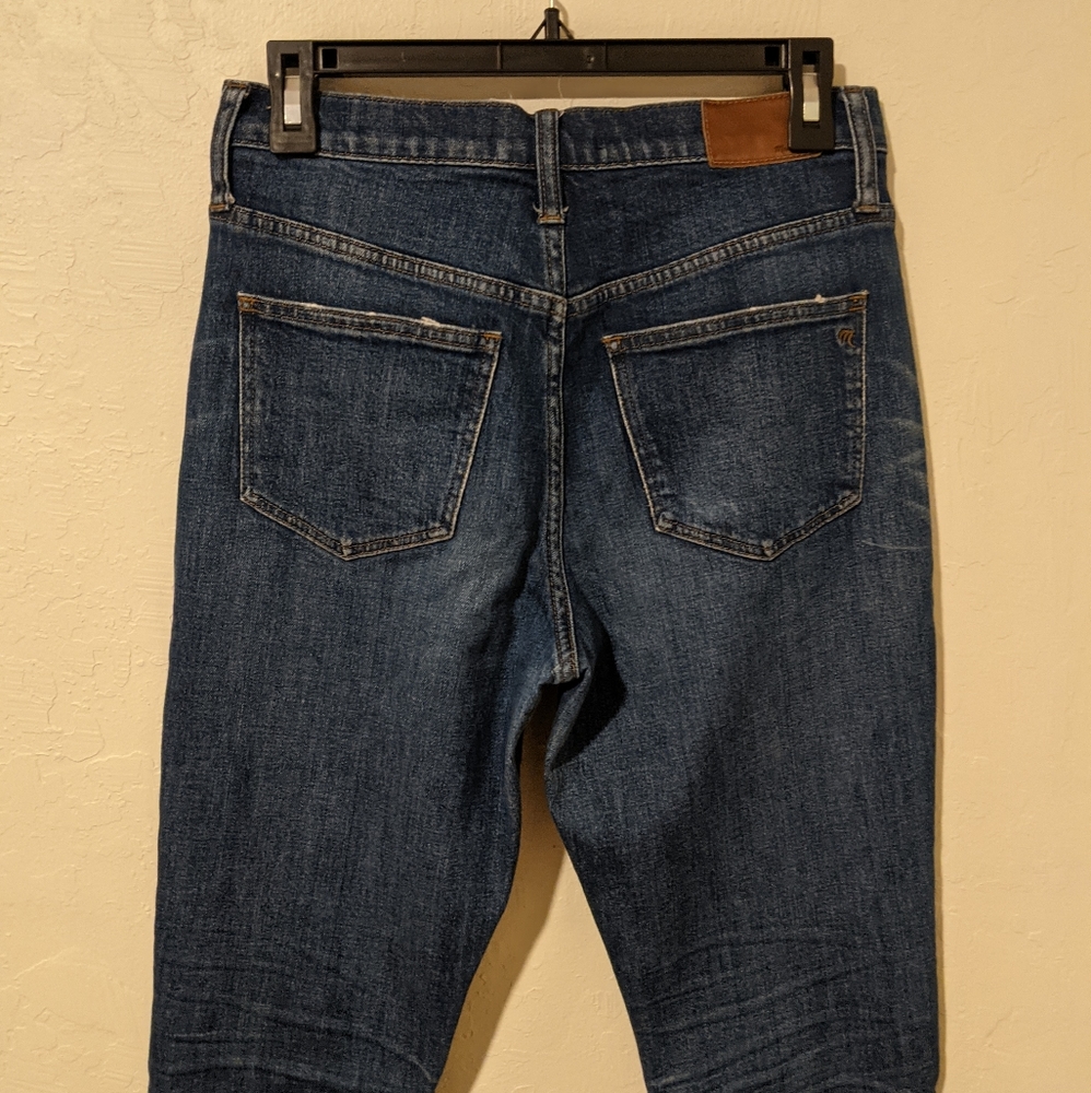 Madewell High Rise Slim Boyjean - Picture 8 of 13